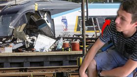 Havárie ve Studénce: Viktor seděl v pendolinu v prvním vagónu