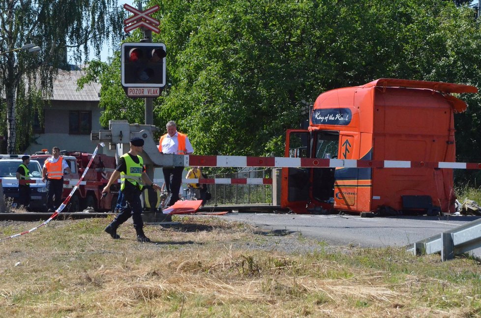 Tragická nehoda pendolina ve Studence (22.7.2015)