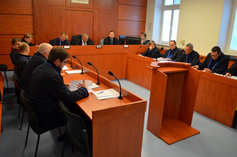Tragickou událost rozhodoval i napodruhé senát soudce Jaromíra Pšenici (v čele).
