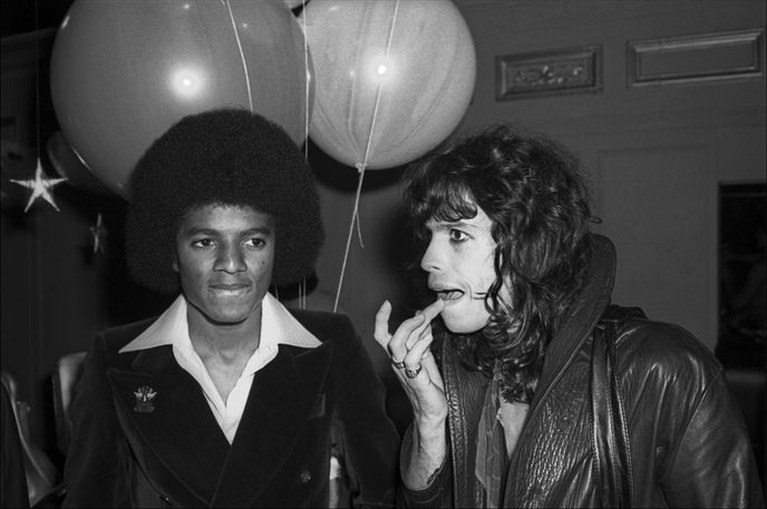 Michael Jackson a Steven Tyler Michael Jackson a Steven Tyler