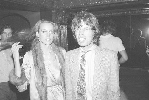 Mick Jagger a Jerry Hall