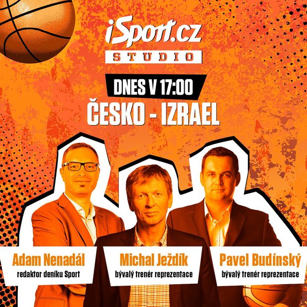 Studio iSport.cz k zápase Česko - Izrael Studio iSport.cz k zápase Česko - Izrael