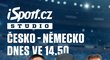 Sledujte iSport studio s Jiřím Hudlerem k utkání Česko - Německo