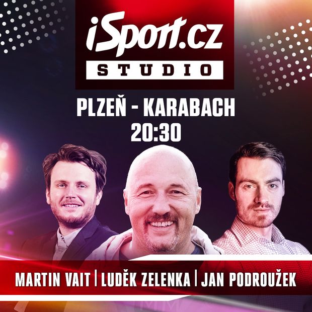 Sledujte Studio iSport.cz k zápasu Plzeň - Karabach Sledujte Studio iSport.cz k zápasu Plzeň - Karabach