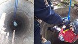 Na Šumpersku spadlo dítě do studny. Hasiči je vytahovali z pětimetrové hloubky! 