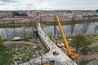 Štvanickou lávku otevřou Pražanům nejpozději v létě. Zbývají jen dokončovací práce