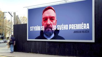 Není to kampaň. Billboardy proti Babišovi dohledu úřadů nepodléhají