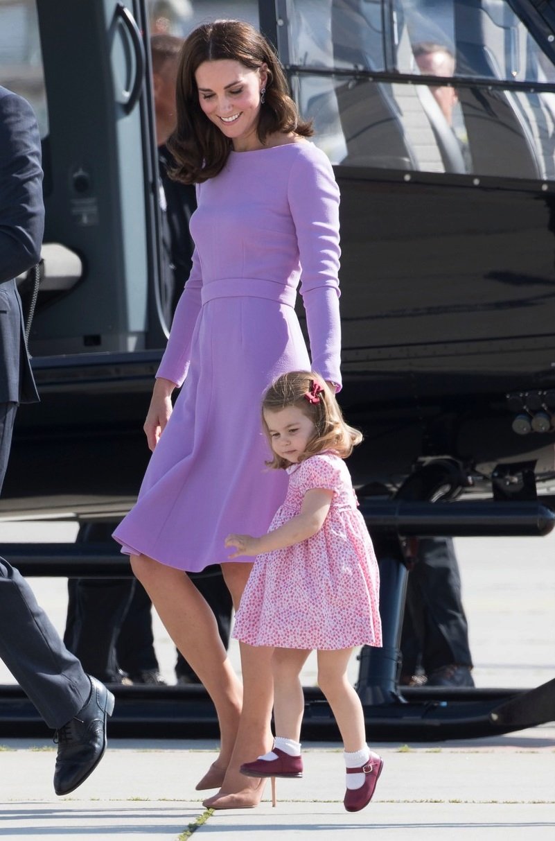 Kate Middleton s dcerou Charlotte.