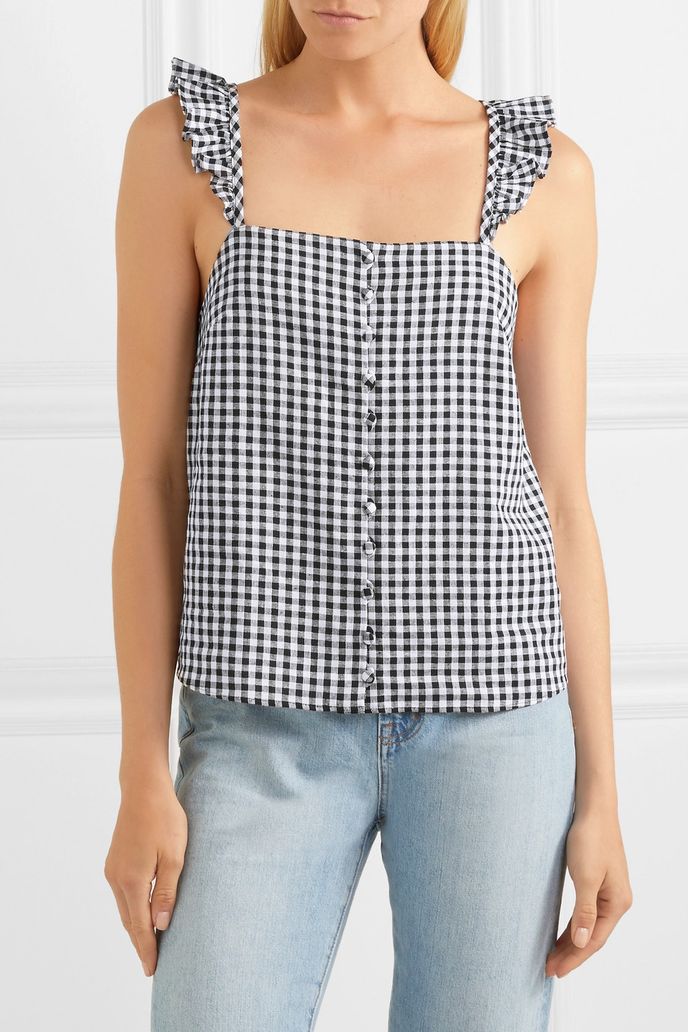 Top, Madewell, 74 eur, www.net-a-porter.com