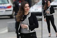 Styl podle celebrit: Plus size modelka Kelly Brook se inspirovala francouzským šarmem