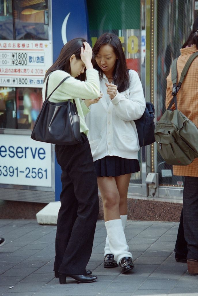 Japonská móda a kogal cca 1997