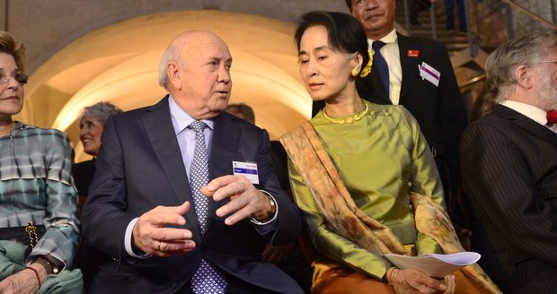 Prahu navštívila barmská disidentka Su Ťij: Nobelovku mám jen díky Havlovi, tvrdí!