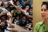 Exodus muslimů: Nositelka Nobelovky Su Ťij prolomila mlčení k uprchlické krizi Rohingů