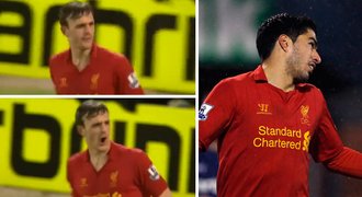 Rozhádané hvězdy Liverpoolu: Mladík Robinson poslal Suáreze do pr**le