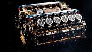Úžasný kus historie: Subaru postavilo dvanáctiválcový boxer pro F1, ale totálně selhalo