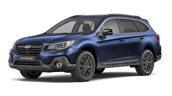 Subaru Outback přichází ve verzi Special Edition. Zelené detaily doplňuje o bohatou výbavu