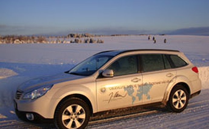 Subaru Outback partnerem na cestách fotografa Jiřího Kolbaby