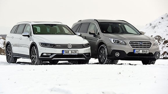 TEST Subaru Outback 2.0D Lineartronic vs. VW Passat Alltrack 2.0 TDI 4Motion DSG – Nejsme jenom kombi!