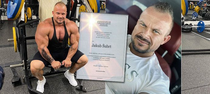 Úspěšný český kulturista Jakub Šubrt zemřel ve věku 32 let