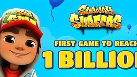  Hra Subway Surfers eviduje, jako první na světě, 1 miliardu stažení na Google Play