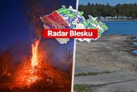 Teploty přes 25 °C: První letní den, hlásí meteorologové. A varují před požáry