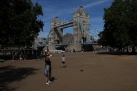 Rekordní vlna veder ve Velké Británii: v Londýně naměřili 38,1°C
