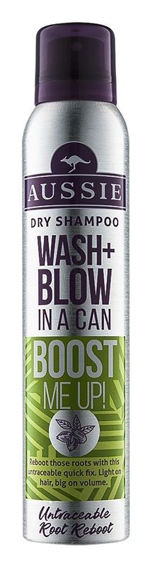 Suchý šampon pro jemné a zplihlé vlasy Aussie Wash + Blow Boost Me Up, 130 Kč