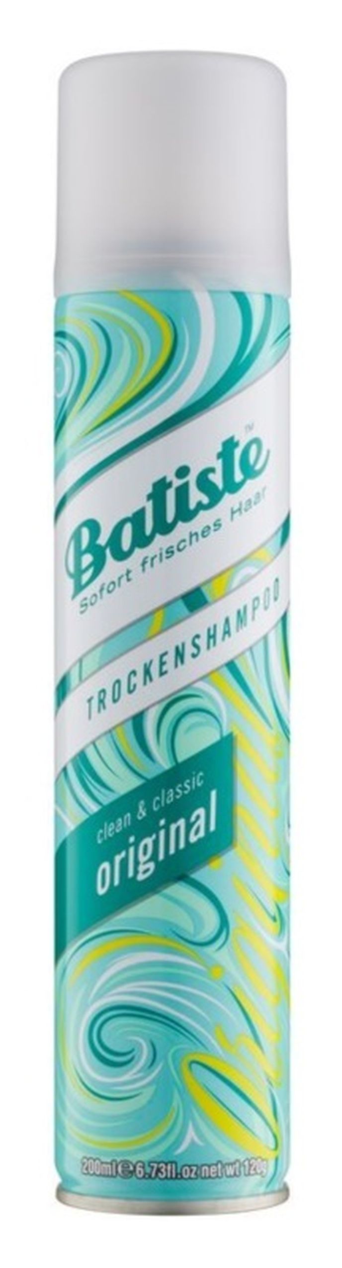 Suchý šampon pro všechny typy vlasů Fragrance Original, Batiste, notino.cz, 76 Kč/200 ml