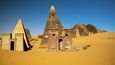 Špičaté, ostré a ve srovnání s egyptskými „sestrami“ drobné stavby se staly symbolem země černých faraonů