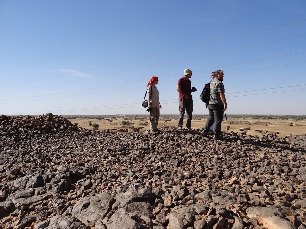 Geologický průzkum zázemí archeologické lokality