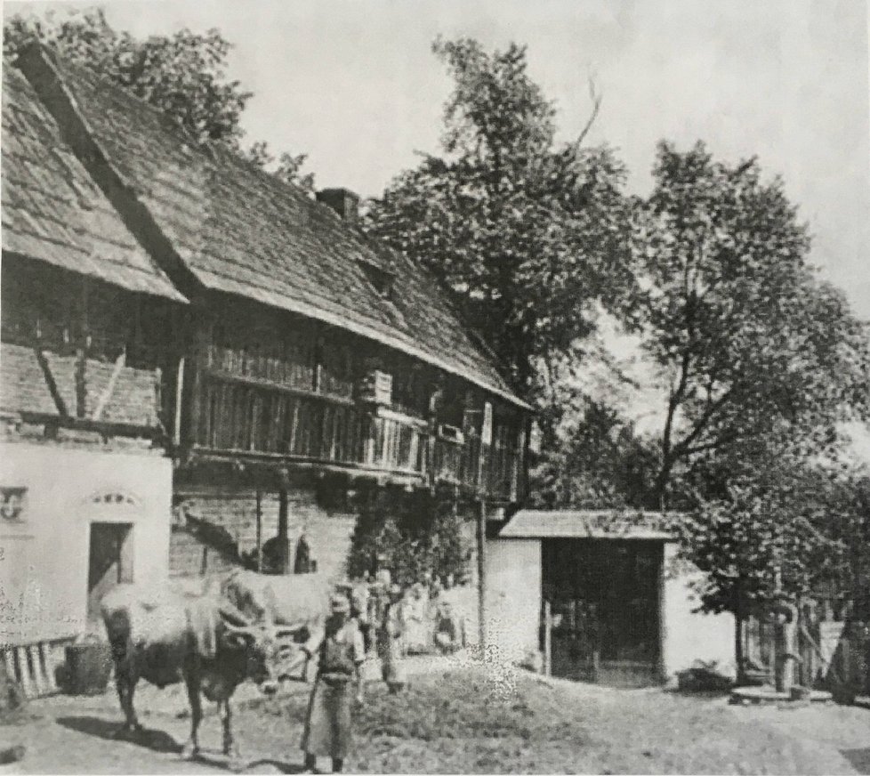 Dobové fotografie osady Wunderbach