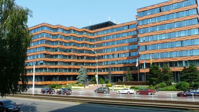 Sídlo společnosti Sudop Group v Praze.