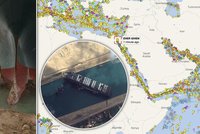 Uvízlá loď blokuje Suez: Mírně se pohnula. A fronta 321 lodí u průplavu i zdržení dodávek