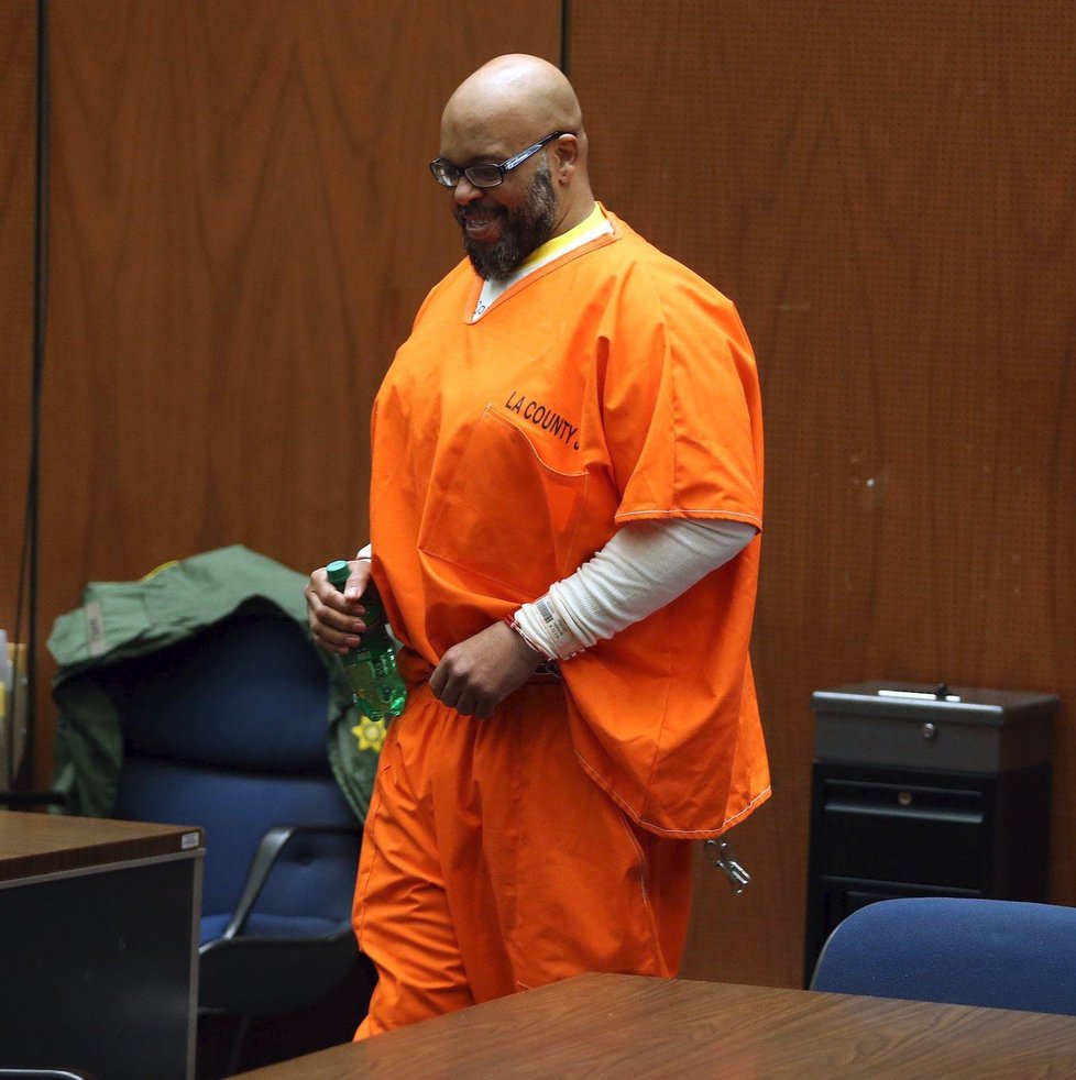 &#34;Suge&#34; Knight během soudního přelíčení