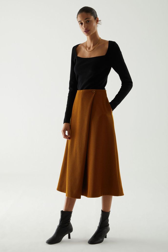 Bavlněná sukně, COS, cosstore.com, €79