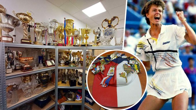 Krásné gesto. Legenda Helena Suková věnovala trofeje do vznikající české Síně slávy Krásné gesto. Legenda Helena Suková věnovala trofeje do vznikající české Síně slávy