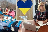 Domov v Praze přijímá uprchlíky s postižením. Válka je pro ně velký stres, říká ředitelka