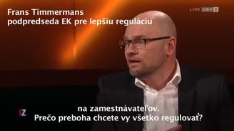 Marxista Timmermans do čela Evropské komise? Evropští politici nic nepochopili, ohrožují existenci EU