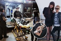 Strach o zpěváka Sum 41 Derycka Whibleyho (43): Ve vážném stavu v nemocnici! Hrozí srdeční selhání