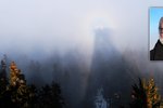Šokující Brockenský přízrak se vznášel nad Boubínem. Pozoruhodný přírodní jev, z něhož se tají dech, vyfotil meteorolog Roman Szpuk.