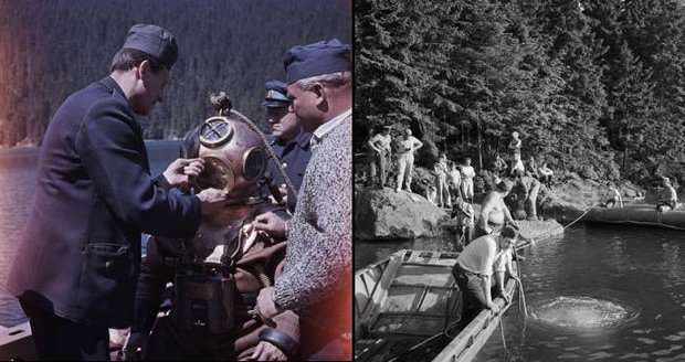 Objev nacistických dokumentů v českém jezeře: Podvod StB, za který jsme byli Evropě pro smích