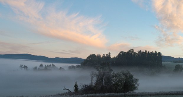 Sobota přinese ochlazení. Ráno mrazíky, odpoledne jen těsně nad 10°C