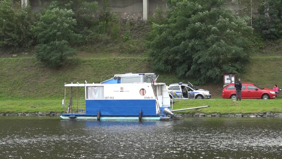 Policejní potápěč z vody nevytáhl mrtvolu, ale obří mrtvou rybu.