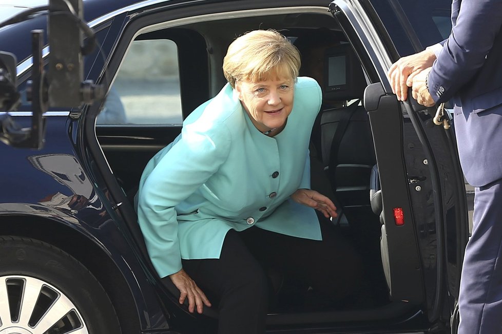 Německá kancléřka Angela Merkelová na summitu EU v Bratislavě