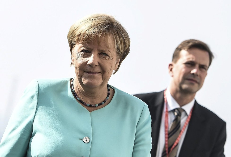 Německá kancléřka Angela Merkelová na summitu EU v Bratislavě