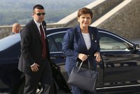 Polská premiérka měla nehodu u Osvětimi. Szydlová musela do nemocnice