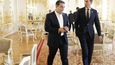Summit EU v Bratislavě: Řecký premiér Tsipras se svým rakouským protějškem Kernem