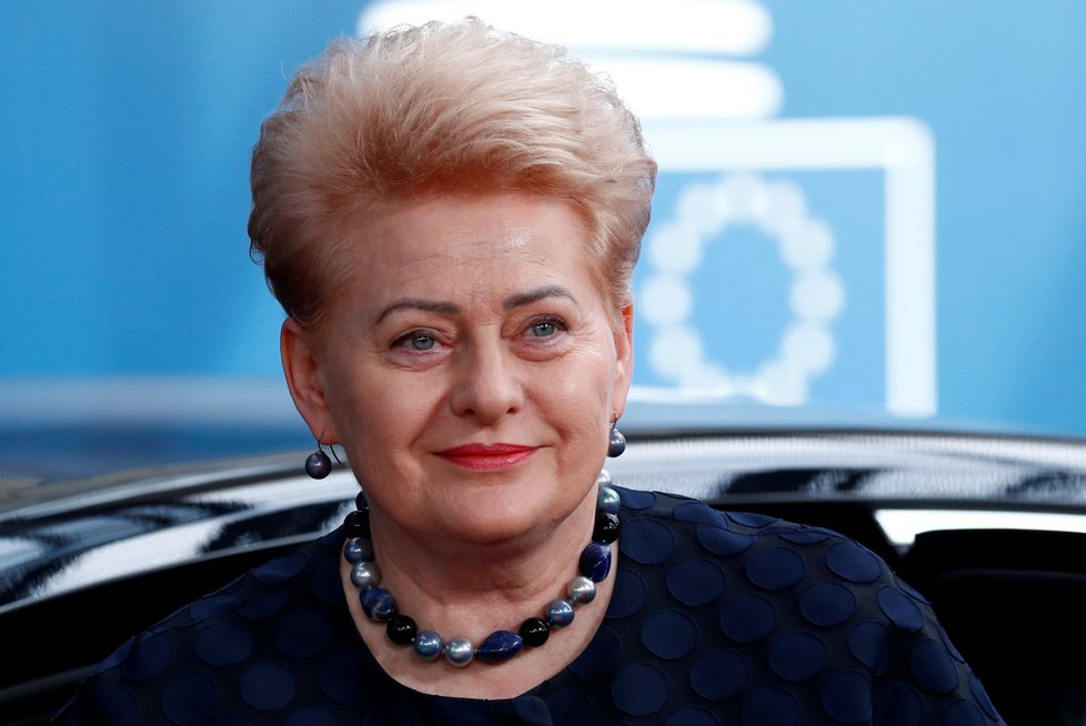 Summit EU v Bruselu: Dalia Grybauskaite (30.6.2019)