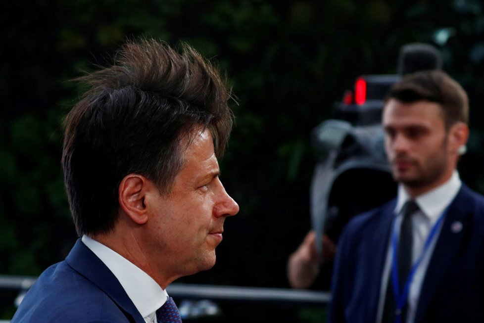 Summit EU v Bruselu: Giuseppe Conte (30. 6. 2019)