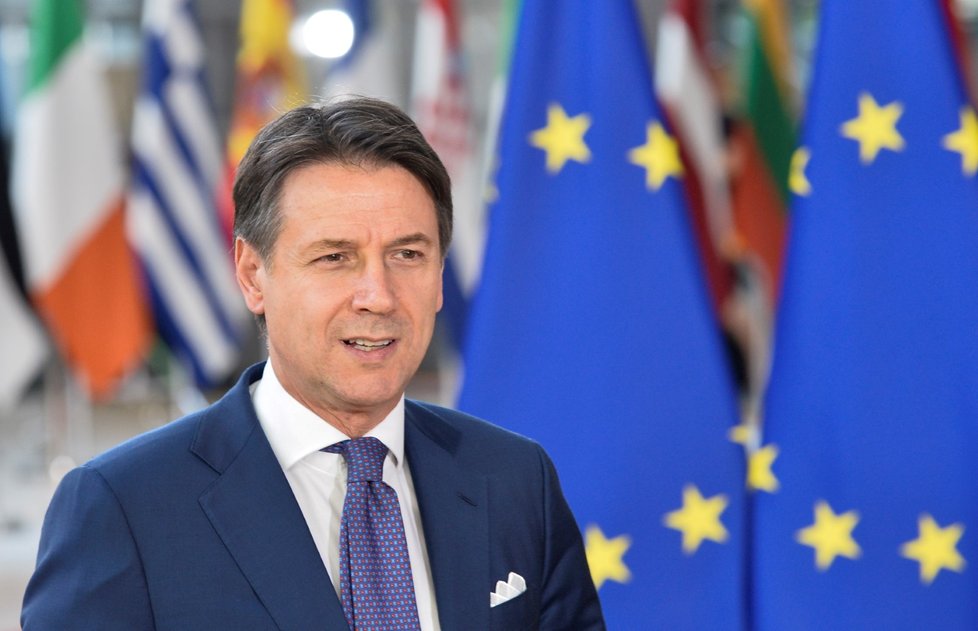 Summit EU v Bruselu: Giuseppe Conte (30.6.2019)